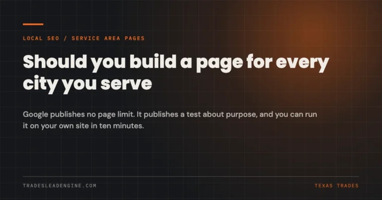 service area pages cover